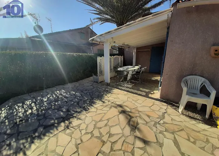 Pavillon 6 Pers Clim, Piscine, Parking Prive, Proche - Fr-1-781-80 * Vendres