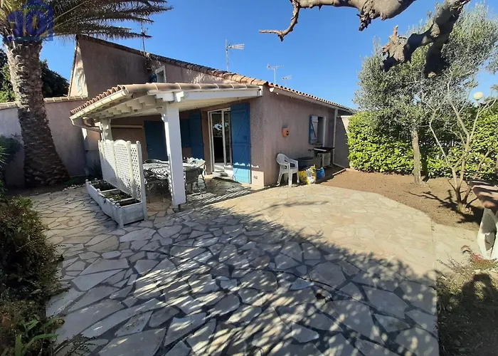 Pavillon 6 Pers Clim, Piscine, Parking Prive, Proche - Fr-1-781-80 Vendres